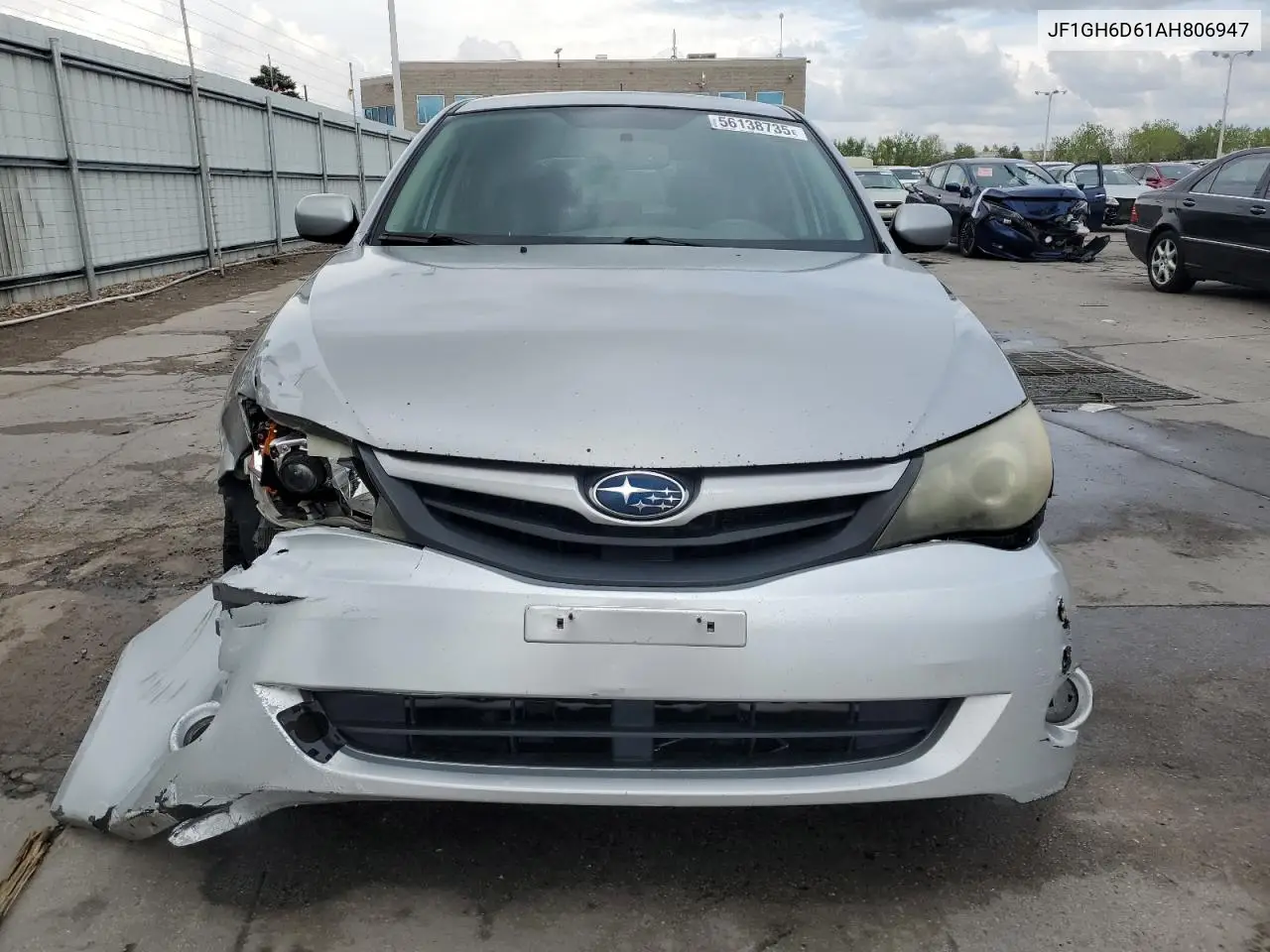 2010 Subaru Impreza Outback Sport VIN: JF1GH6D61AH806947 Lot: 56138735