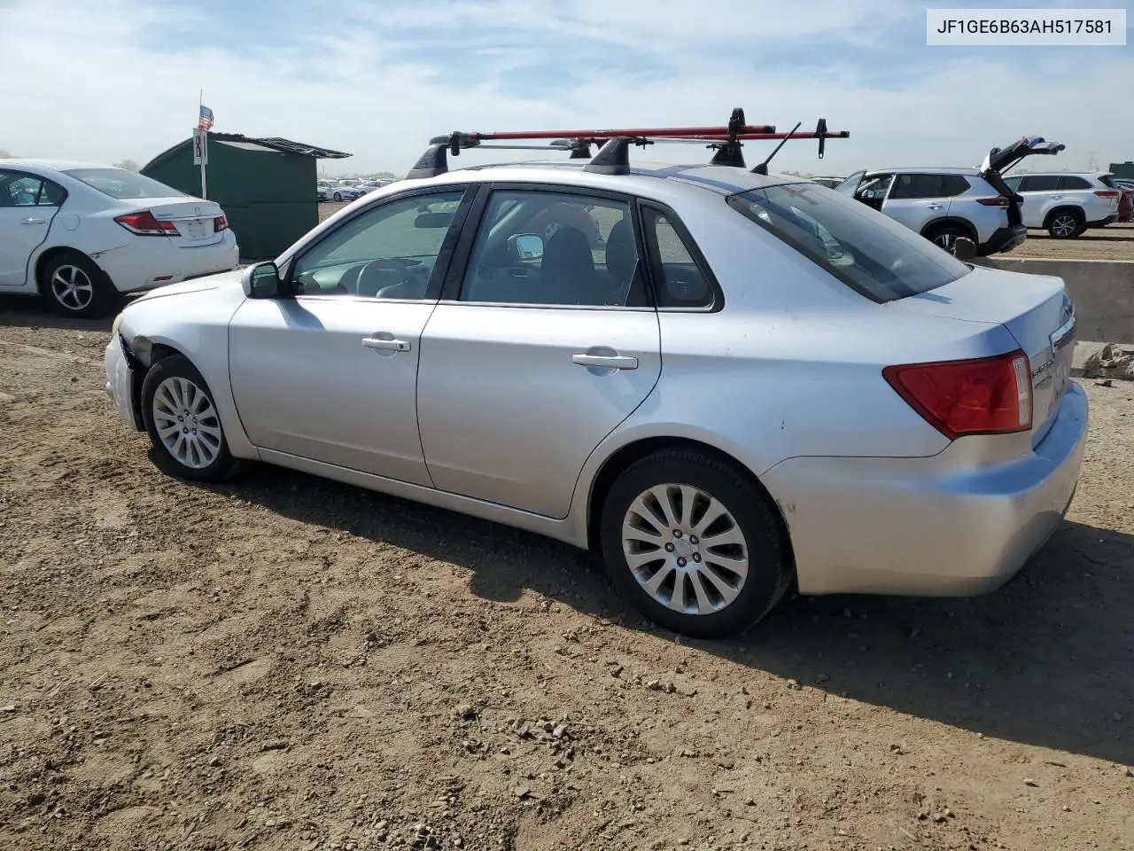 2010 Subaru Impreza 2.5I Premium VIN: JF1GE6B63AH517581 Lot: 56687415