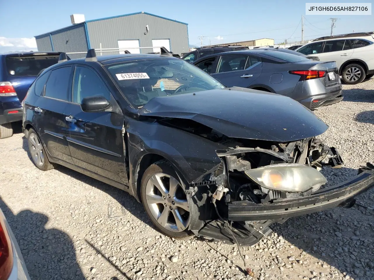 2010 Subaru Impreza Outback Sport VIN: JF1GH6D65AH827106 Lot: 61374055