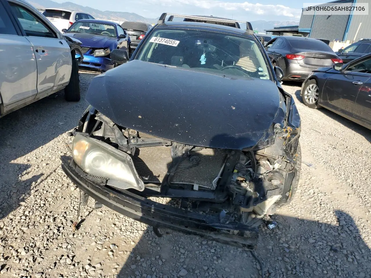 2010 Subaru Impreza Outback Sport VIN: JF1GH6D65AH827106 Lot: 61374055