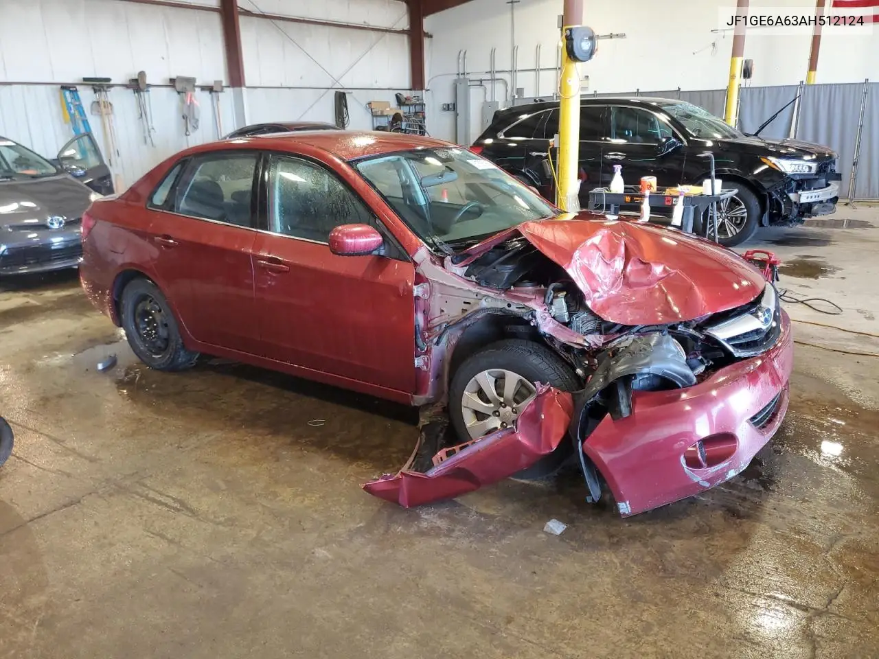 2010 Subaru Impreza 2.5I VIN: JF1GE6A63AH512124 Lot: 61635935