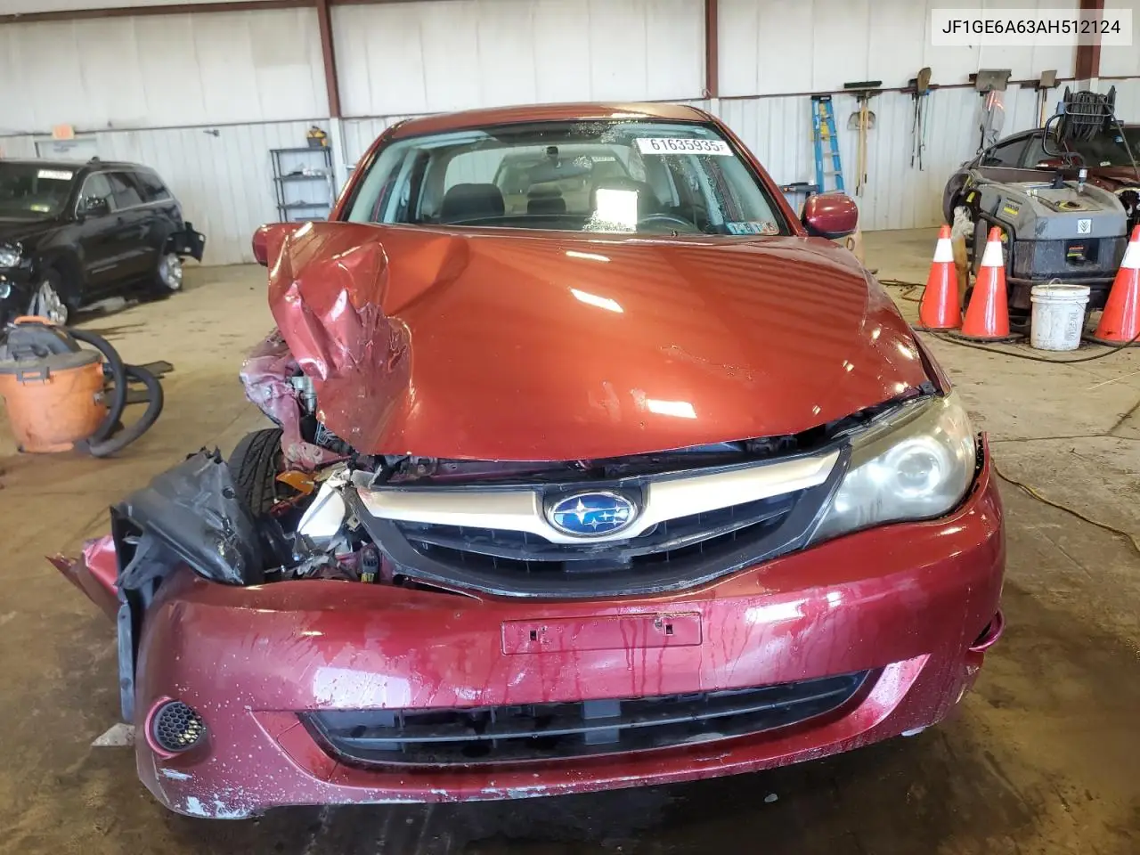 2010 Subaru Impreza 2.5I VIN: JF1GE6A63AH512124 Lot: 61635935