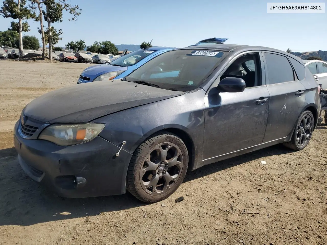 2010 Subaru Impreza 2.5I VIN: JF1GH6A69AH814802 Lot: 61749025