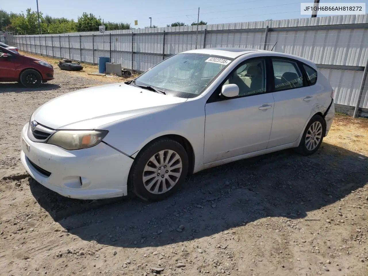 2010 Subaru Impreza 2.5I Premium VIN: JF1GH6B66AH818272 Lot: 62023735