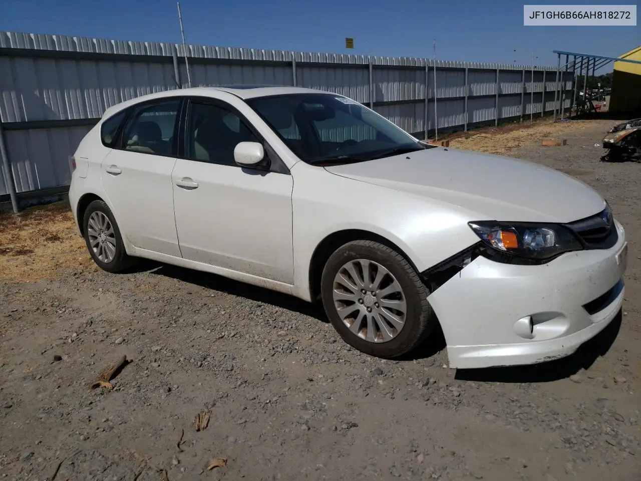 2010 Subaru Impreza 2.5I Premium VIN: JF1GH6B66AH818272 Lot: 62023735