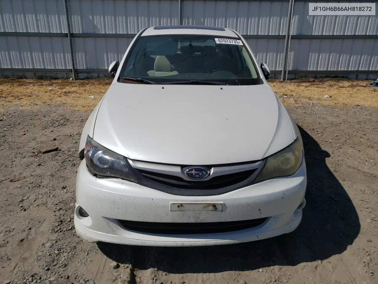 2010 Subaru Impreza 2.5I Premium VIN: JF1GH6B66AH818272 Lot: 62023735