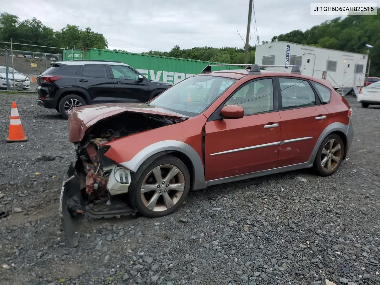 2010 Subaru Impreza Outback Sport VIN: JF1GH6D69AH820515 Lot: 62265235