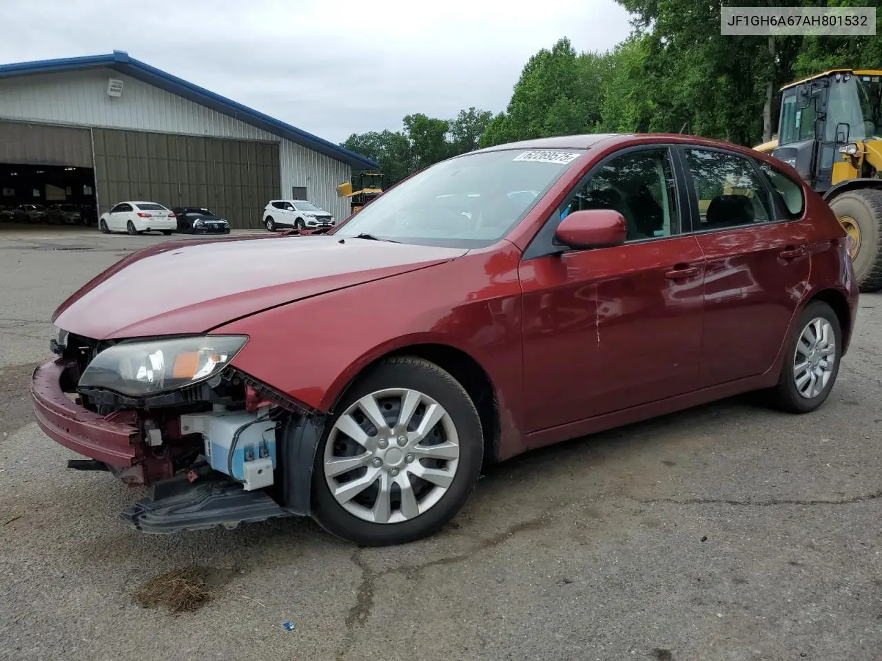 2010 Subaru Impreza 2.5I VIN: JF1GH6A67AH801532 Lot: 62269575