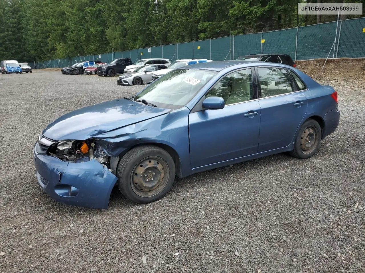 2010 Subaru Impreza 2.5I VIN: JF1GE6A6XAH503999 Lot: 62340115