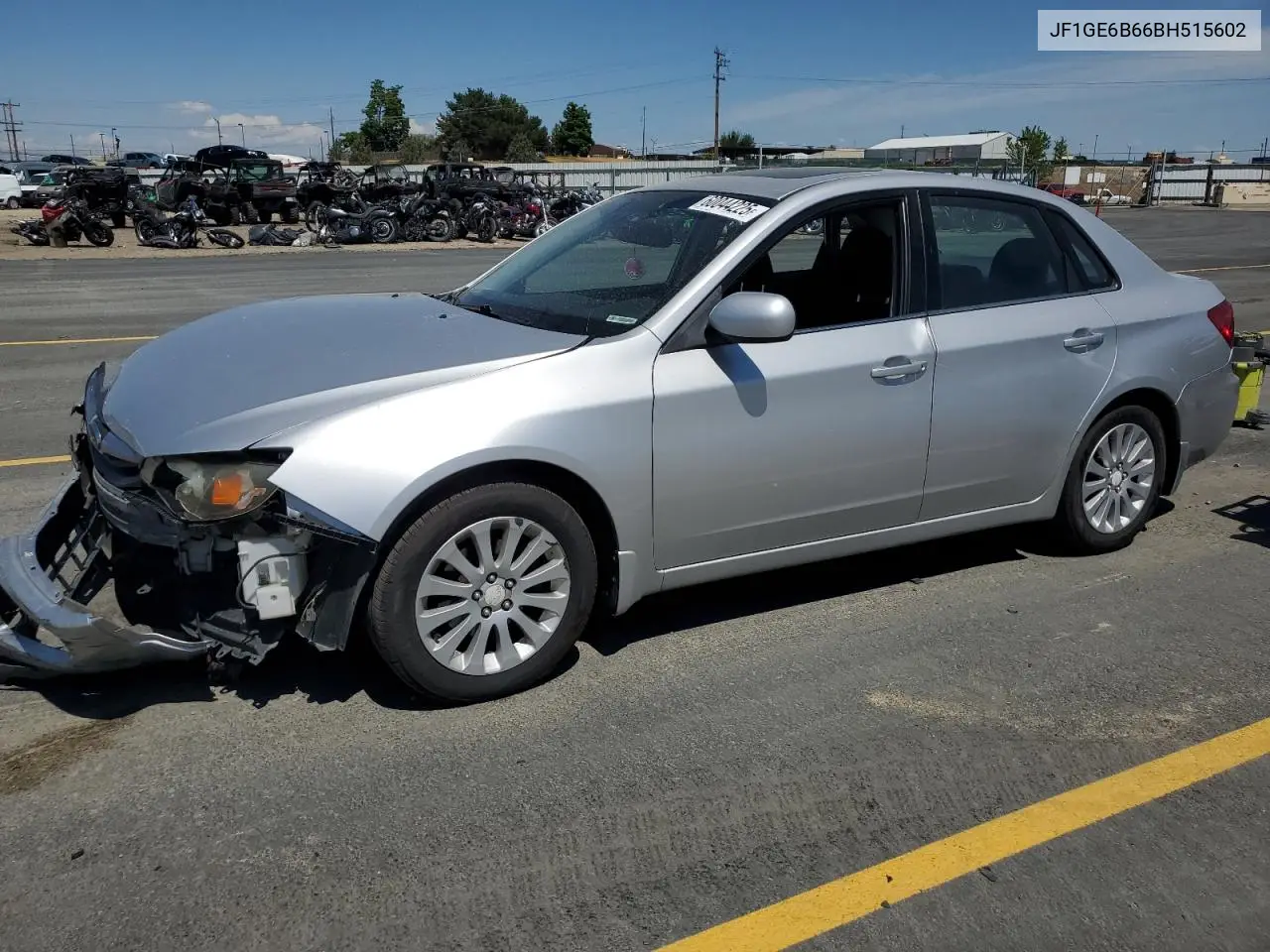 2011 Subaru Impreza 2.5I Premium VIN: JF1GE6B66BH515602 Lot: 60044225