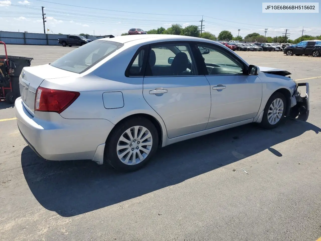 2011 Subaru Impreza 2.5I Premium VIN: JF1GE6B66BH515602 Lot: 60044225