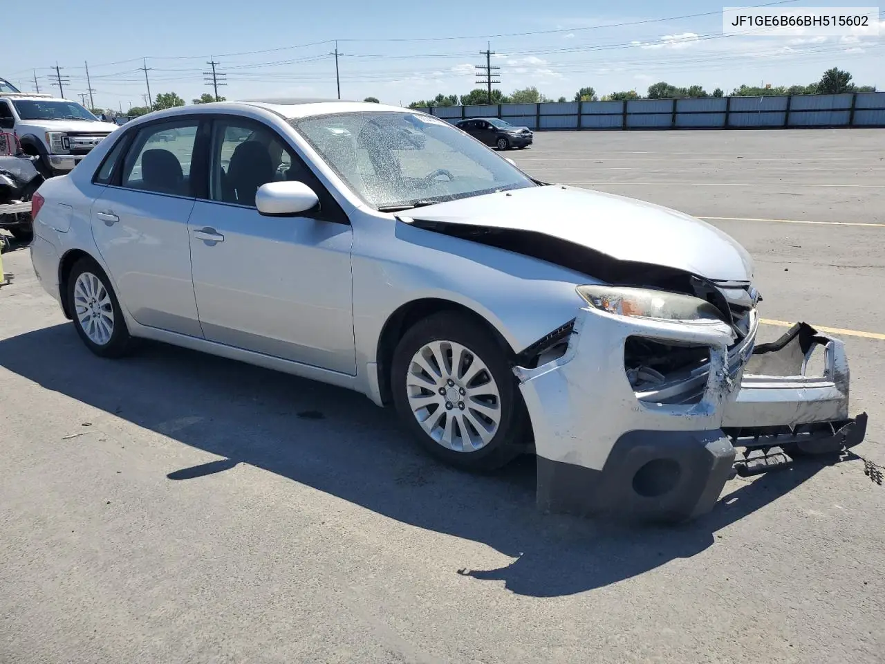 2011 Subaru Impreza 2.5I Premium VIN: JF1GE6B66BH515602 Lot: 60044225