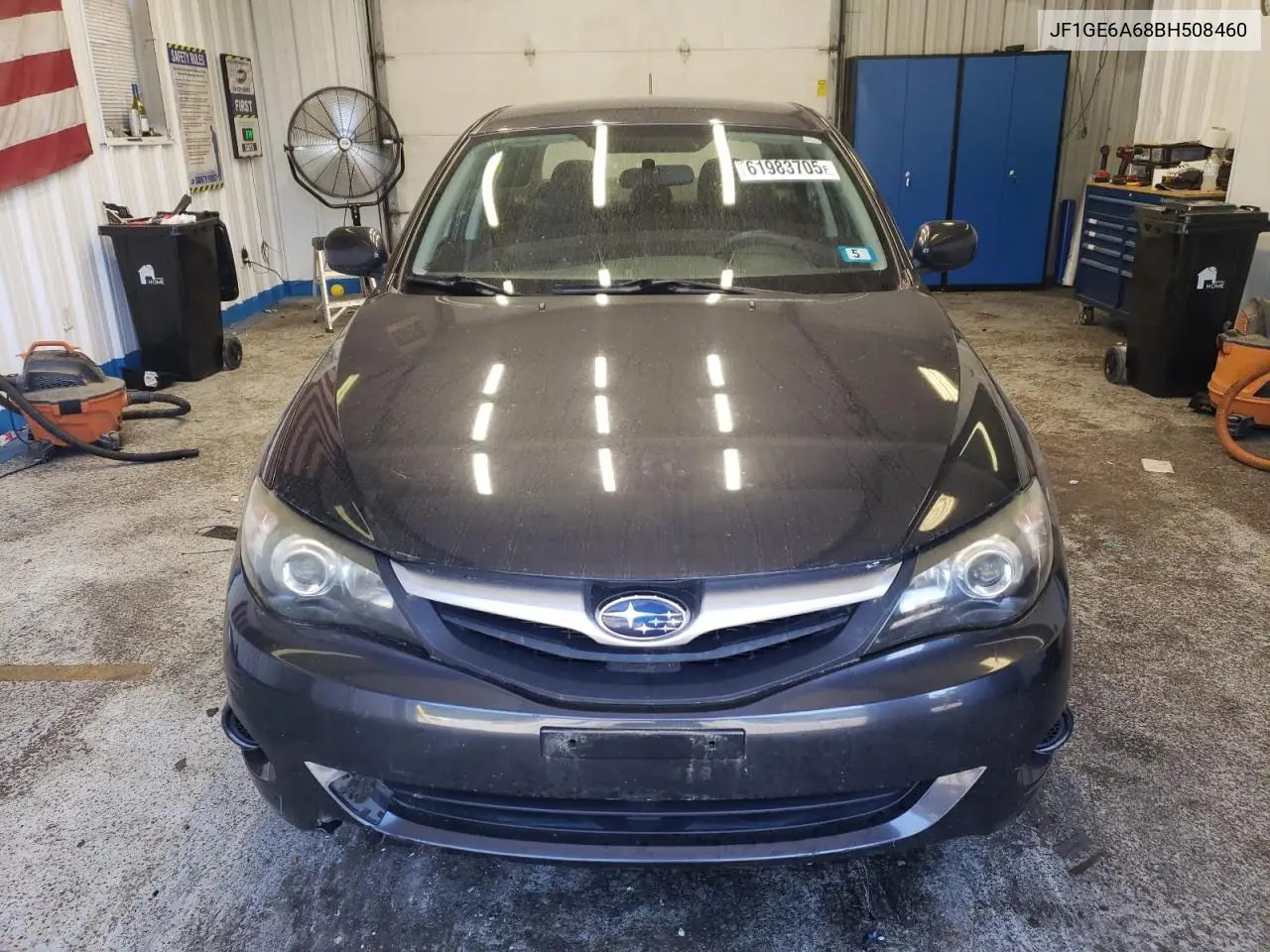 2011 Subaru Impreza 2.5I VIN: JF1GE6A68BH508460 Lot: 61983705