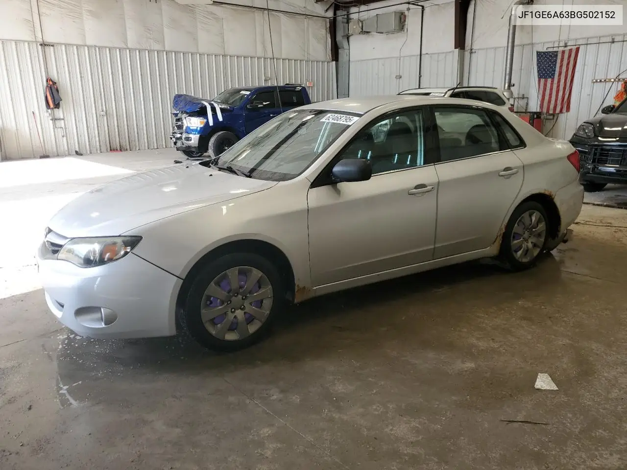 2011 Subaru Impreza 2.5I VIN: JF1GE6A63BG502152 Lot: 62468795