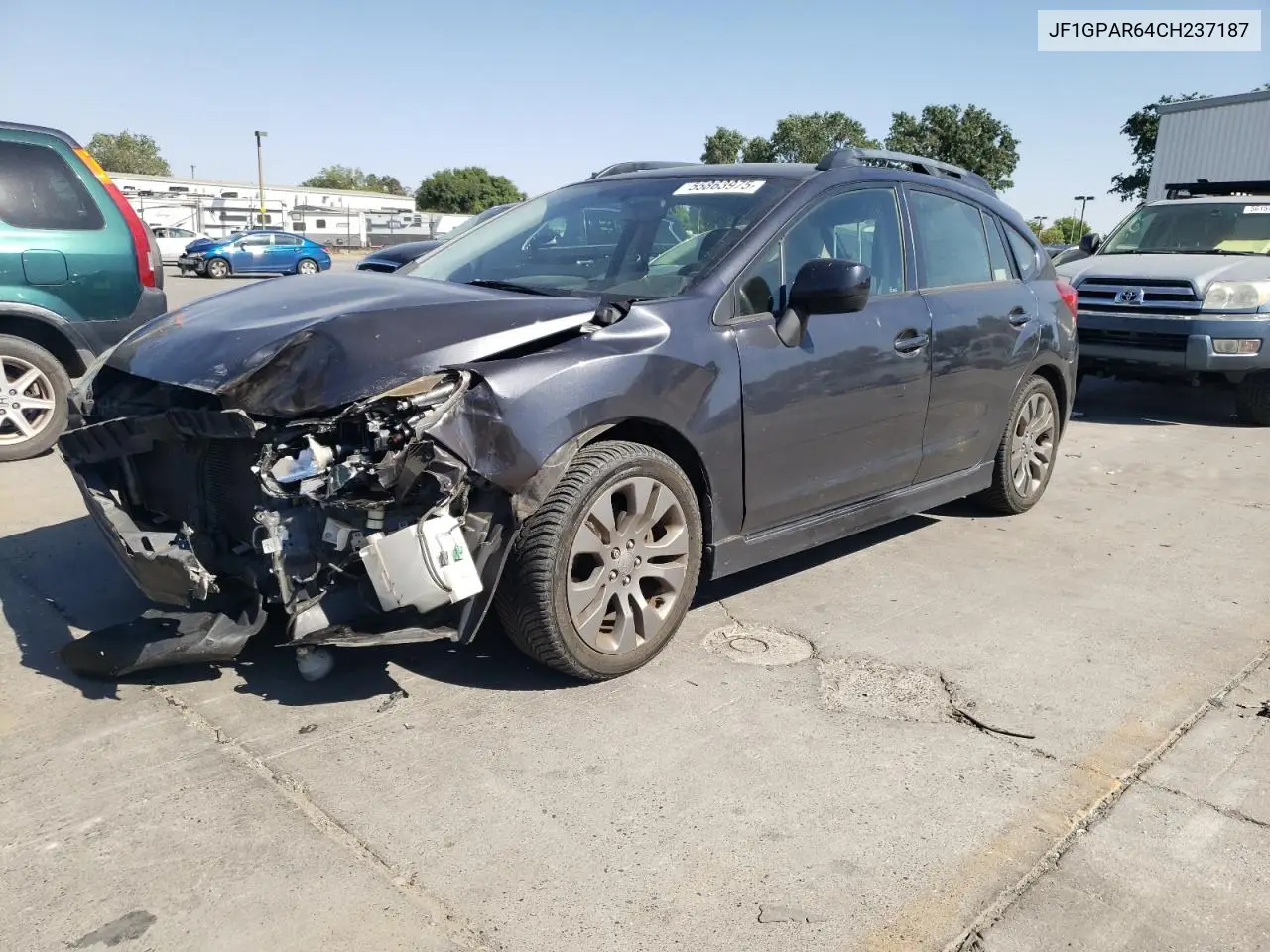 2012 Subaru Impreza Sport Limited VIN: JF1GPAR64CH237187 Lot: 55863975