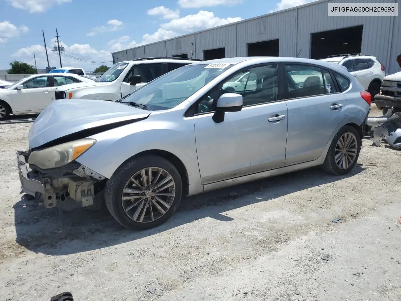 2012 Subaru Impreza Limited VIN: JF1GPAG60CH209695 Lot: 57023415