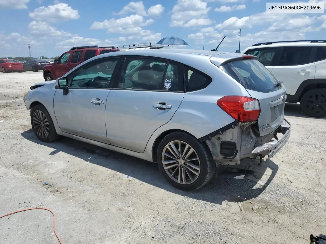 2012 Subaru Impreza Limited VIN: JF1GPAG60CH209695 Lot: 57023415