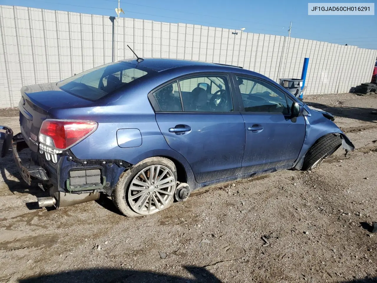 2012 Subaru Impreza Premium VIN: JF1GJAD60CH016291 Lot: 61870895