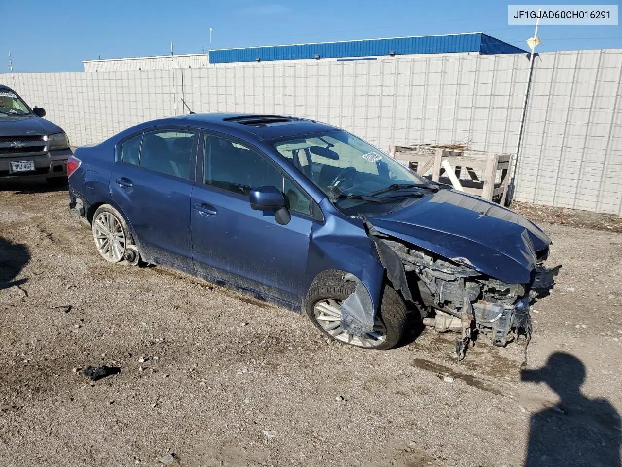 2012 Subaru Impreza Premium VIN: JF1GJAD60CH016291 Lot: 61870895