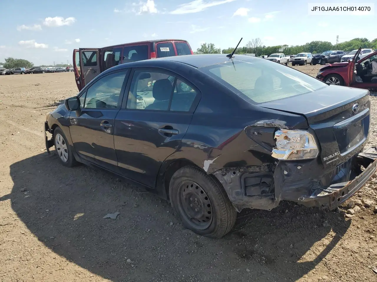 2012 Subaru Impreza VIN: JF1GJAA61CH014070 Lot: 62070425