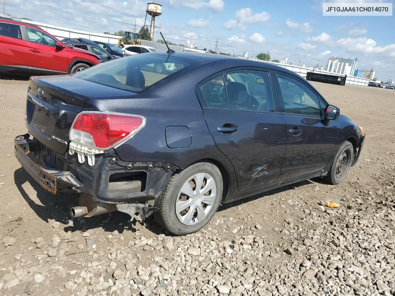 2012 Subaru Impreza VIN: JF1GJAA61CH014070 Lot: 62070425