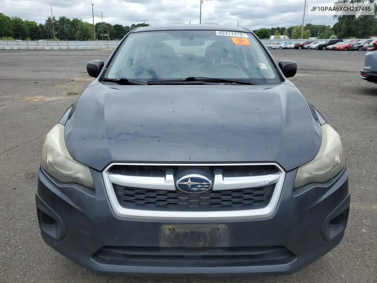 2012 Subaru Impreza VIN: JF1GPAA6XCH237495 Lot: 62417475