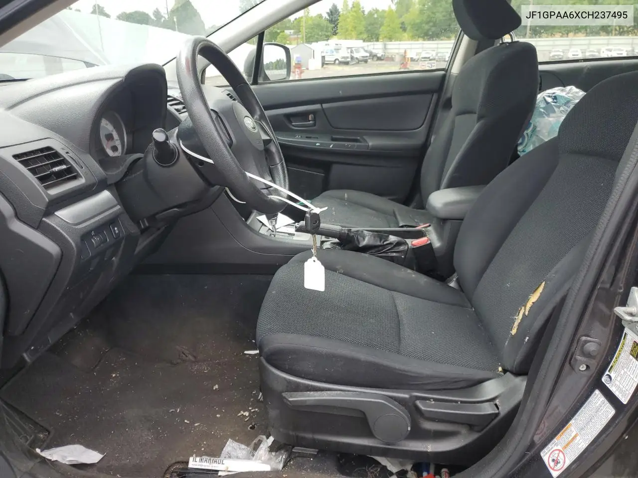 2012 Subaru Impreza VIN: JF1GPAA6XCH237495 Lot: 62417475