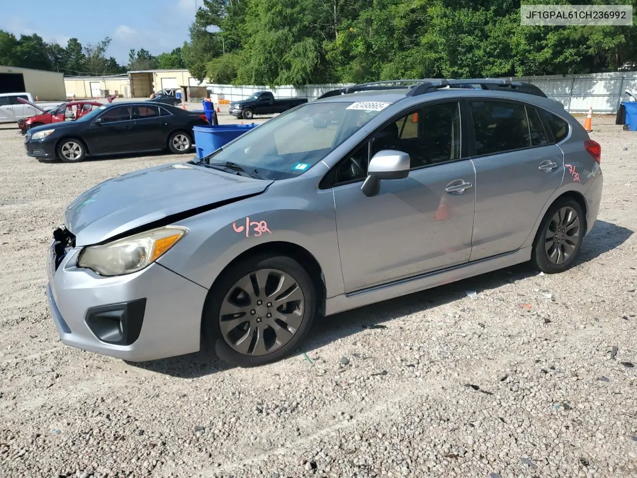 2012 Subaru Impreza Sport Premium VIN: JF1GPAL61CH236992 Lot: 62498665