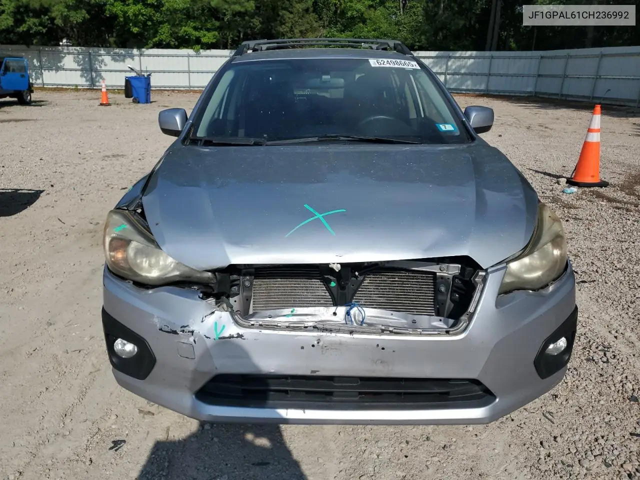2012 Subaru Impreza Sport Premium VIN: JF1GPAL61CH236992 Lot: 62498665