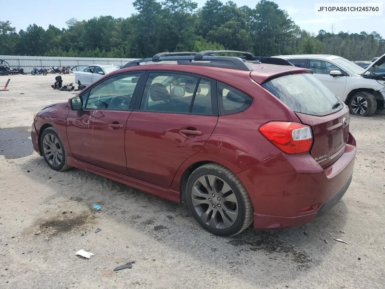 2012 Subaru Impreza Sport Limited VIN: JF1GPAS61CH245760 Lot: 62889155