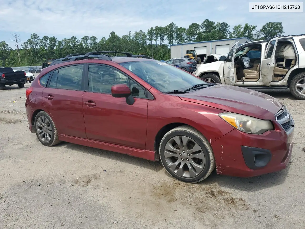 2012 Subaru Impreza Sport Limited VIN: JF1GPAS61CH245760 Lot: 62889155