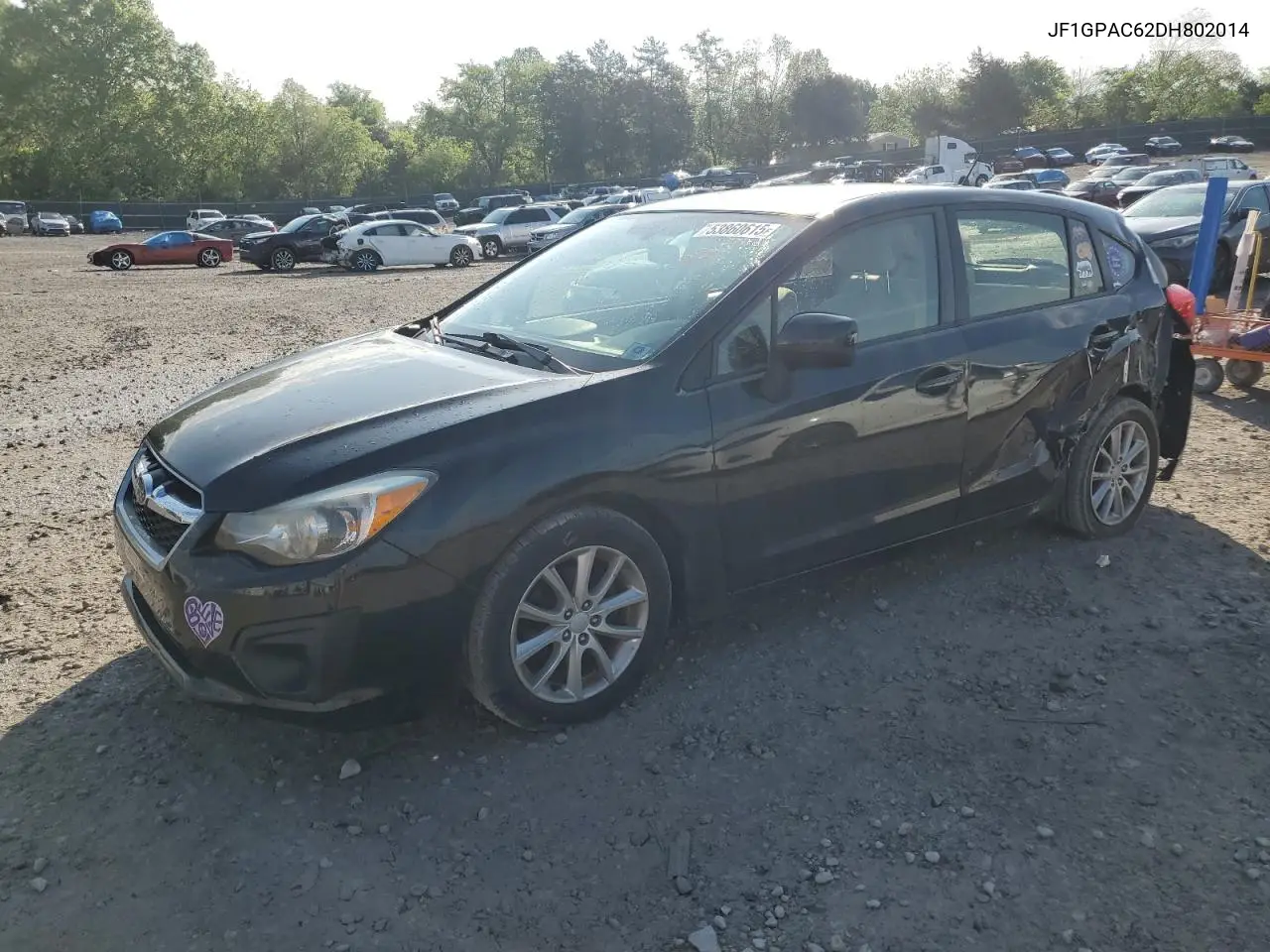 2013 Subaru Impreza Premium VIN: JF1GPAC62DH802014 Lot: 53860615