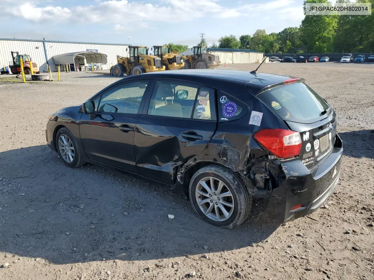 2013 Subaru Impreza Premium VIN: JF1GPAC62DH802014 Lot: 53860615
