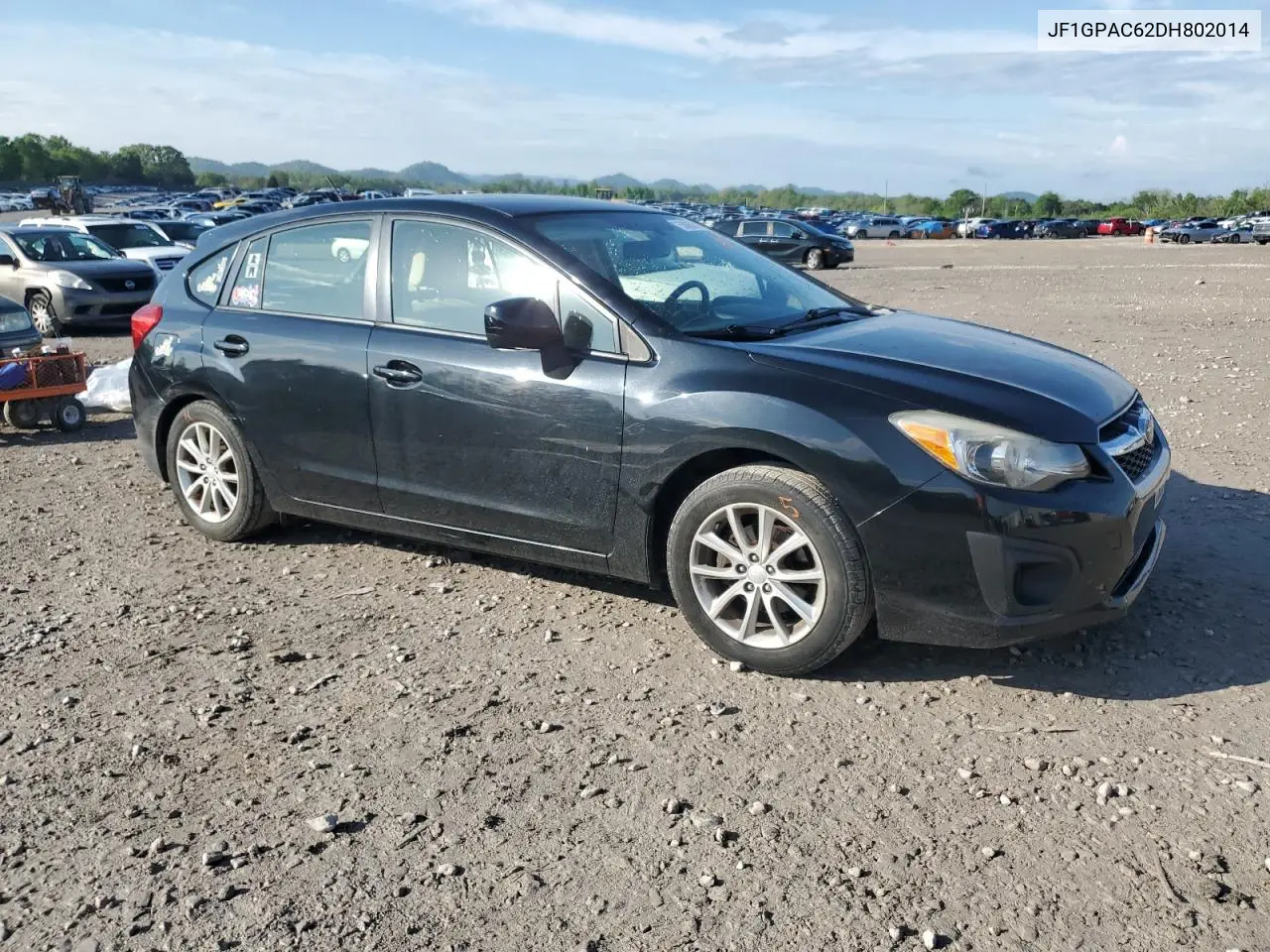 2013 Subaru Impreza Premium VIN: JF1GPAC62DH802014 Lot: 53860615