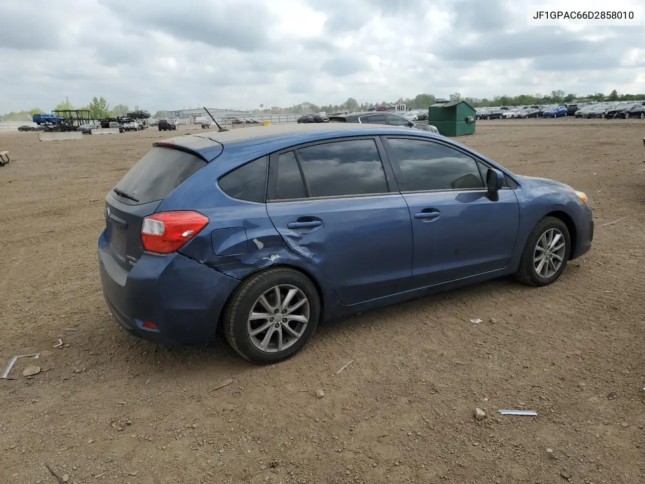2013 Subaru Impreza Premium VIN: JF1GPAC66D2858010 Lot: 56722085