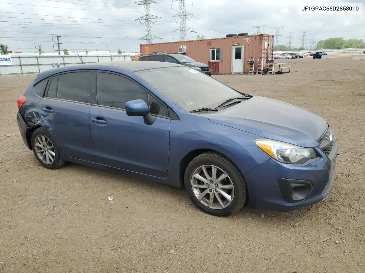 2013 Subaru Impreza Premium VIN: JF1GPAC66D2858010 Lot: 56722085