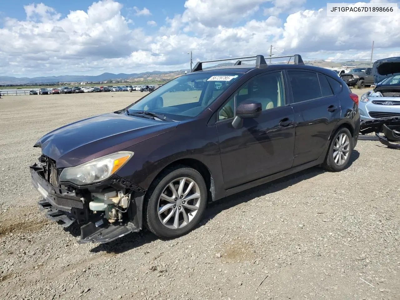 2013 Subaru Impreza Premium VIN: JF1GPAC67D1898666 Lot: 56729785