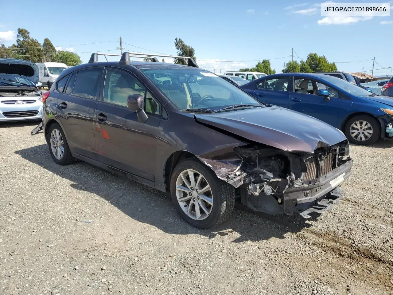 2013 Subaru Impreza Premium VIN: JF1GPAC67D1898666 Lot: 56729785