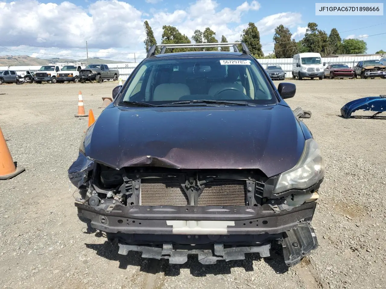 2013 Subaru Impreza Premium VIN: JF1GPAC67D1898666 Lot: 56729785