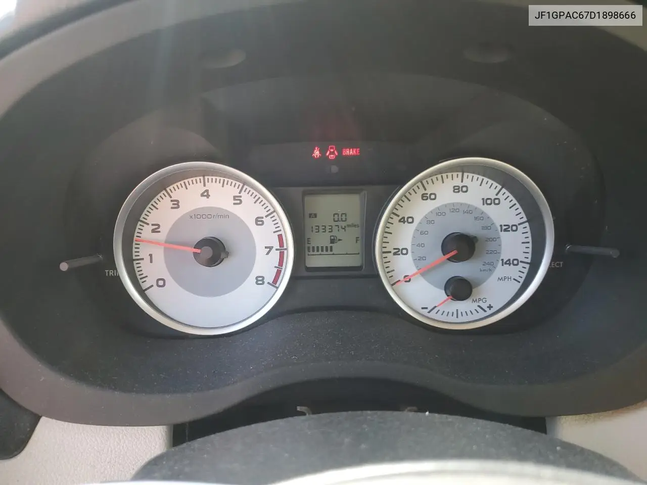 2013 Subaru Impreza Premium VIN: JF1GPAC67D1898666 Lot: 56729785