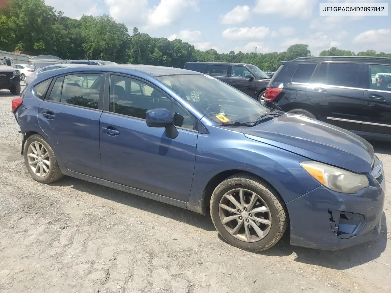 2013 Subaru Impreza Premium VIN: JF1GPAC64D2897842 Lot: 56921285