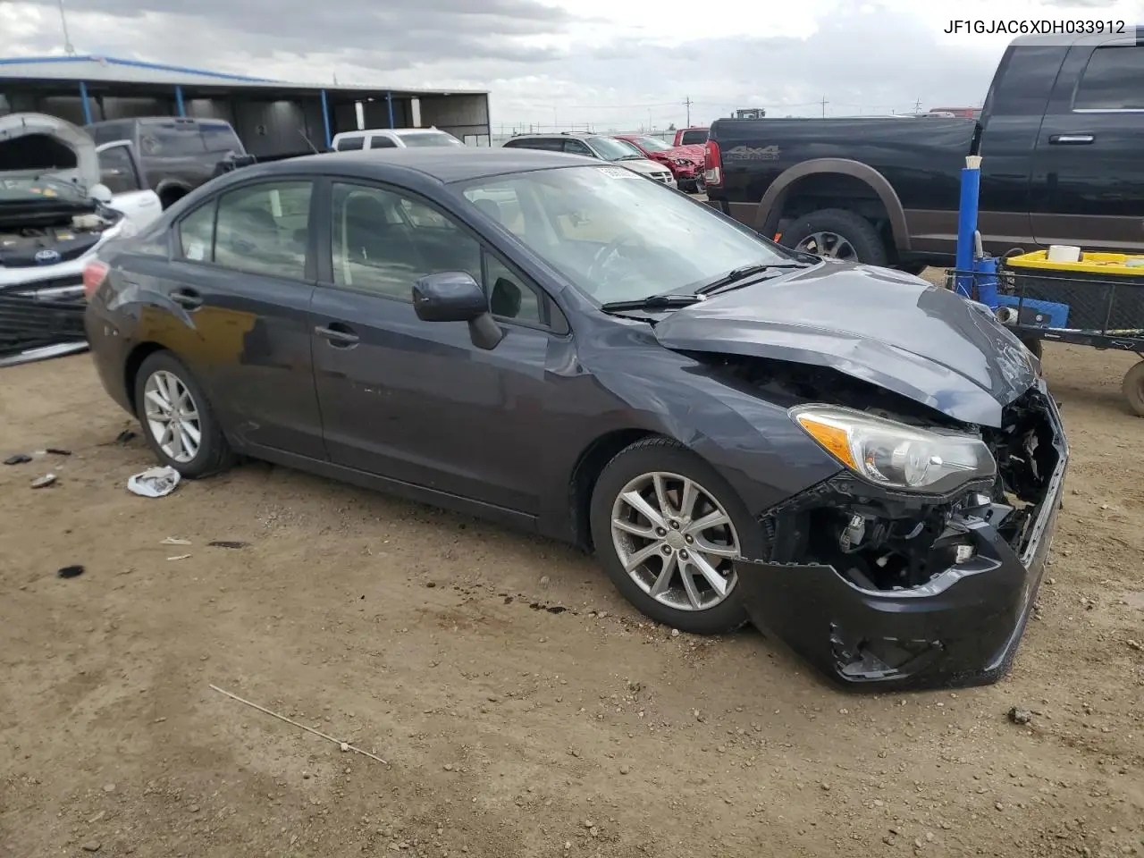 2013 Subaru Impreza Premium VIN: JF1GJAC6XDH033912 Lot: 56963925