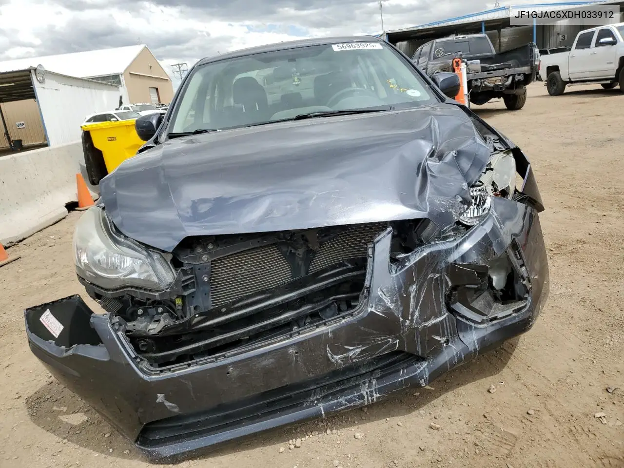 2013 Subaru Impreza Premium VIN: JF1GJAC6XDH033912 Lot: 56963925