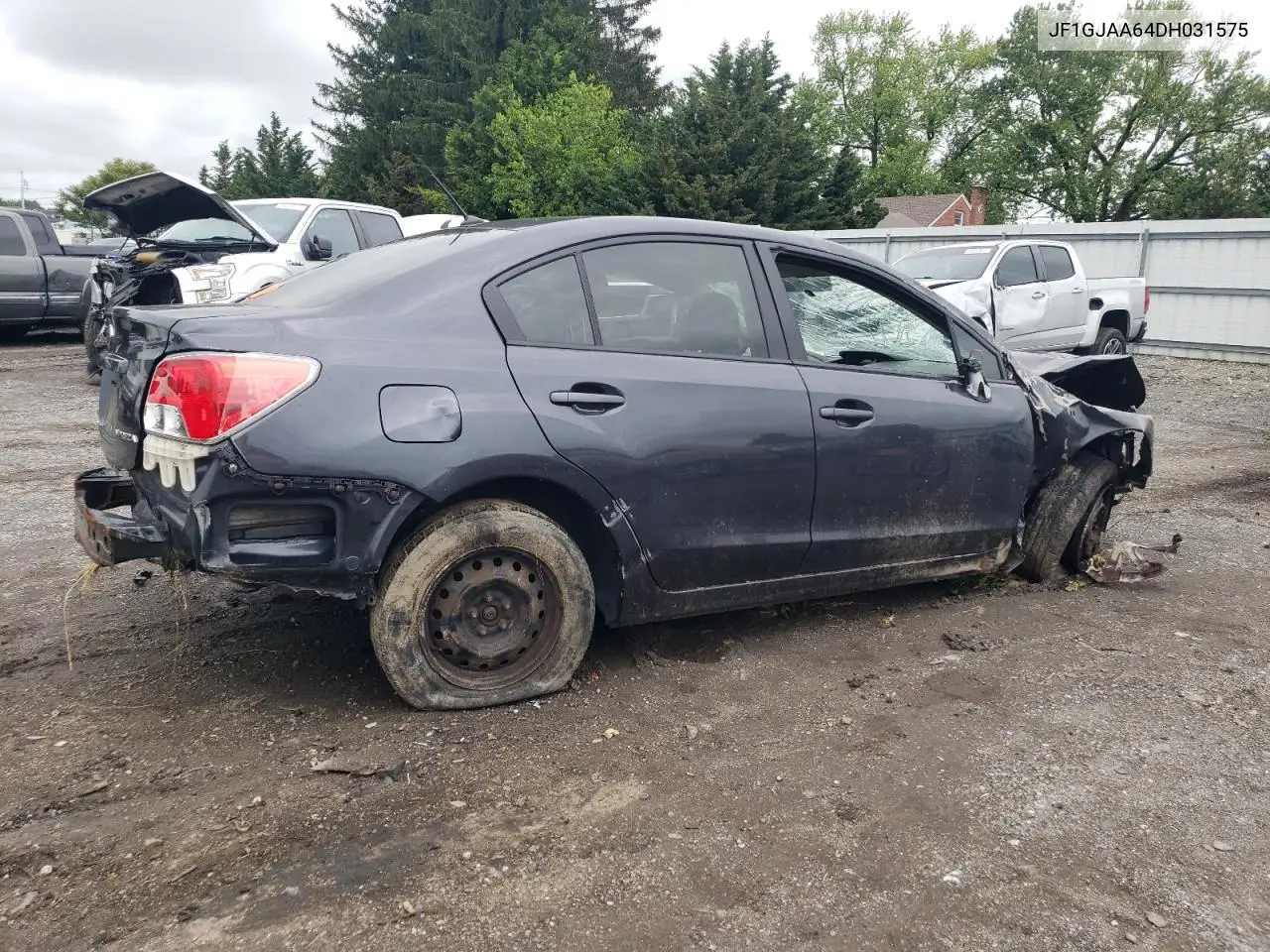 2013 Subaru Impreza VIN: JF1GJAA64DH031575 Lot: 58693705