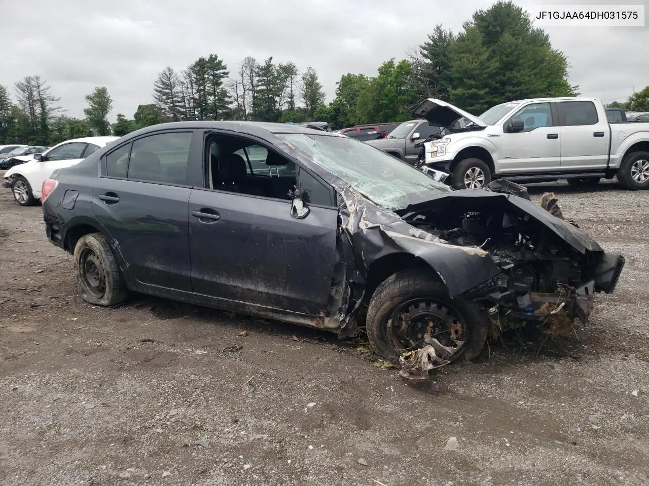 2013 Subaru Impreza VIN: JF1GJAA64DH031575 Lot: 58693705