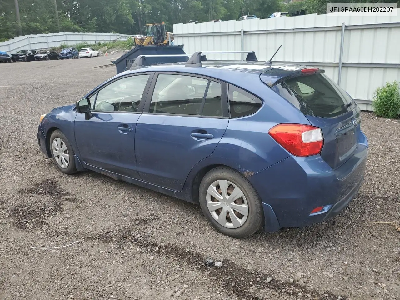 2013 Subaru Impreza Base VIN: JF1GPAA60DH202207 Lot: 62331615