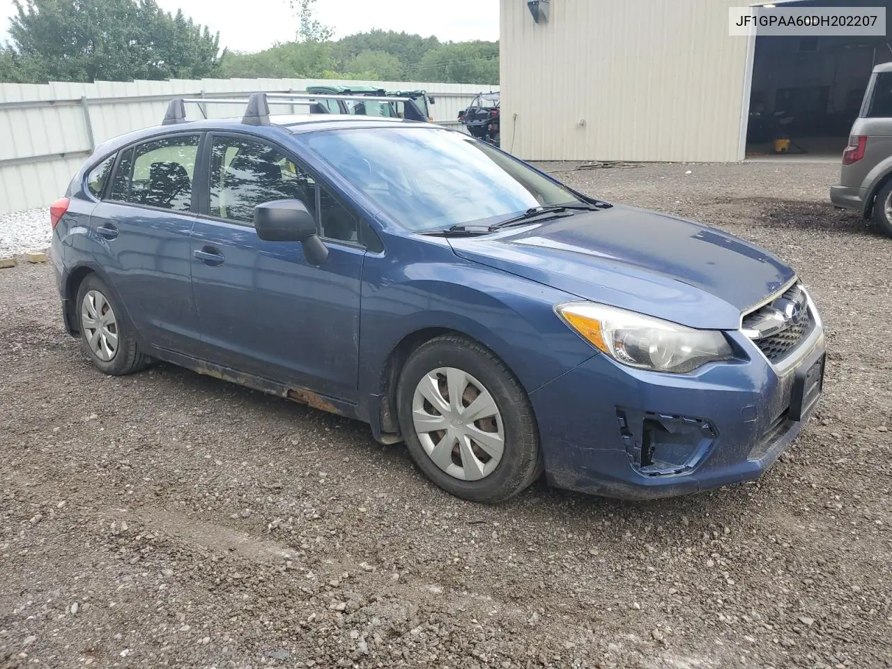 2013 Subaru Impreza Base VIN: JF1GPAA60DH202207 Lot: 62331615