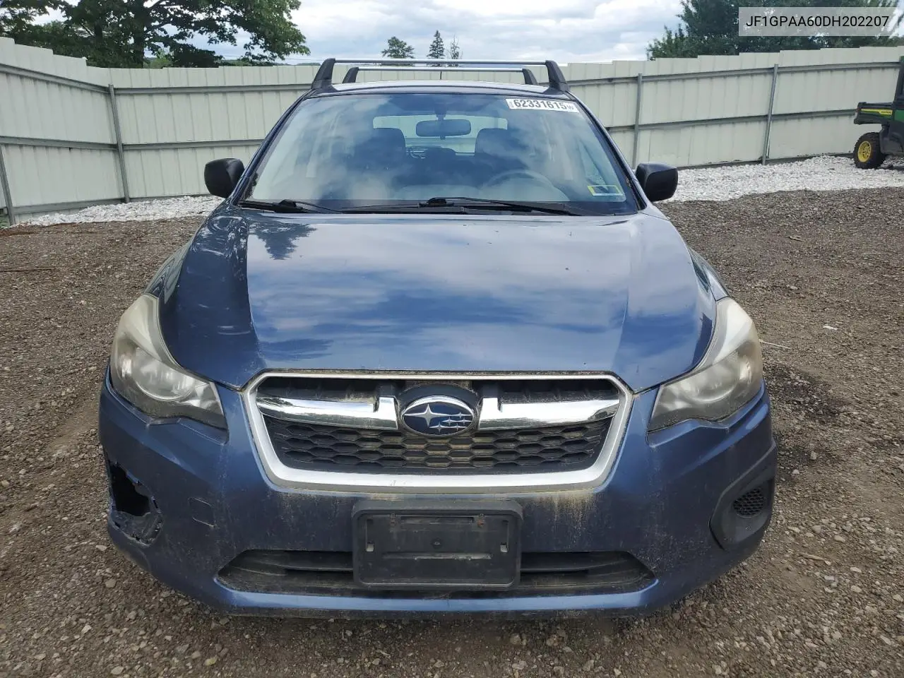 2013 Subaru Impreza Base VIN: JF1GPAA60DH202207 Lot: 62331615