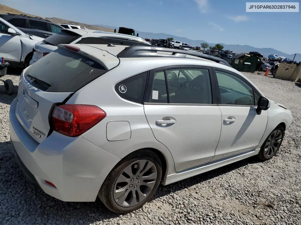 2013 Subaru Impreza Sport Limited VIN: JF1GPAR63D2837946 Lot: 62381615