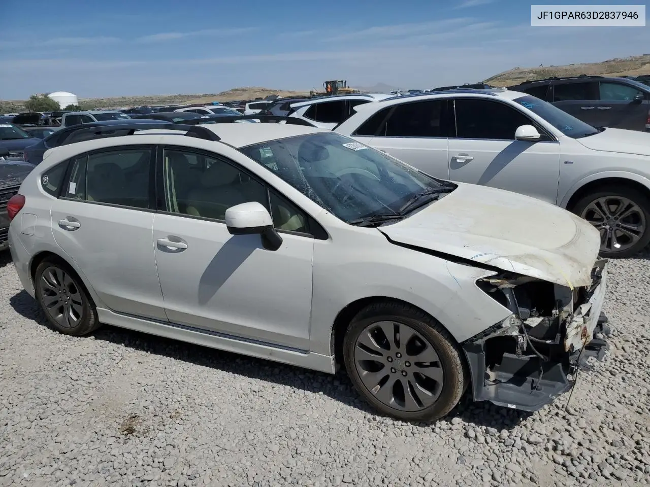 2013 Subaru Impreza Sport Limited VIN: JF1GPAR63D2837946 Lot: 62381615